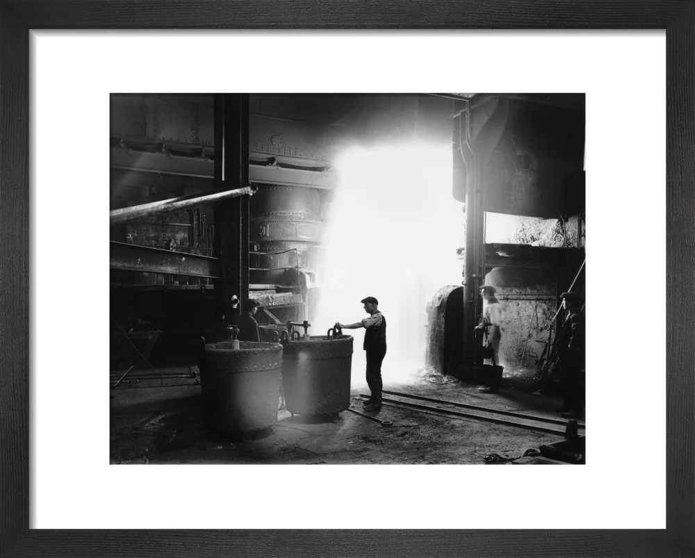 Steel foundry, 1919. - Image 3