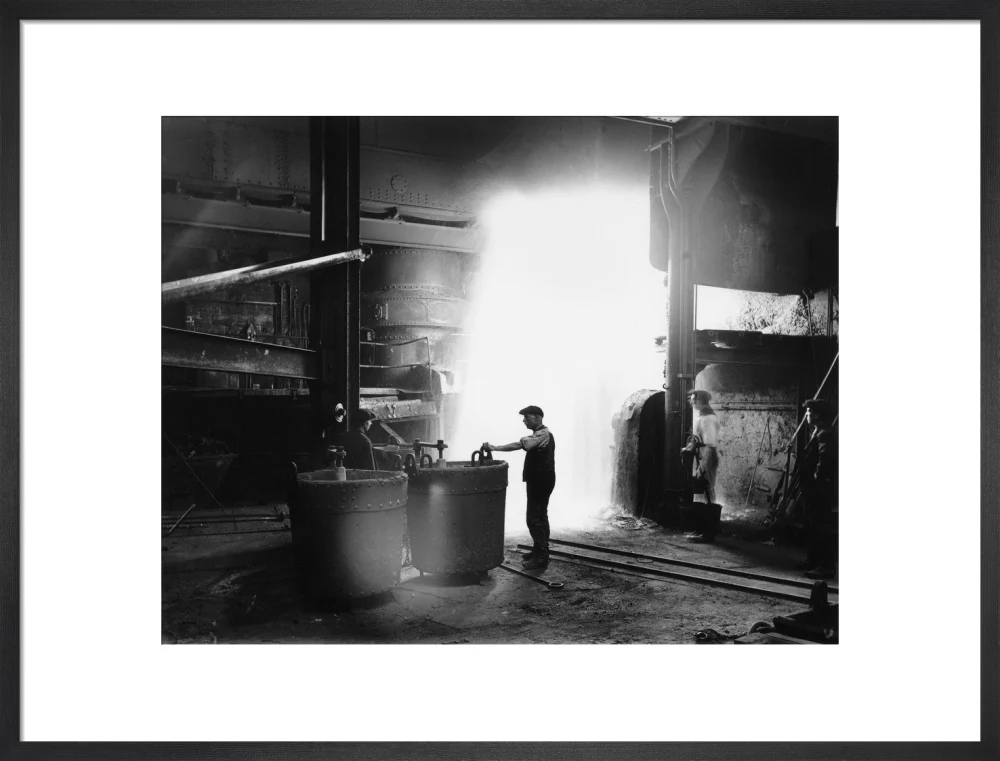 Steel foundry, 1919. - Image 51