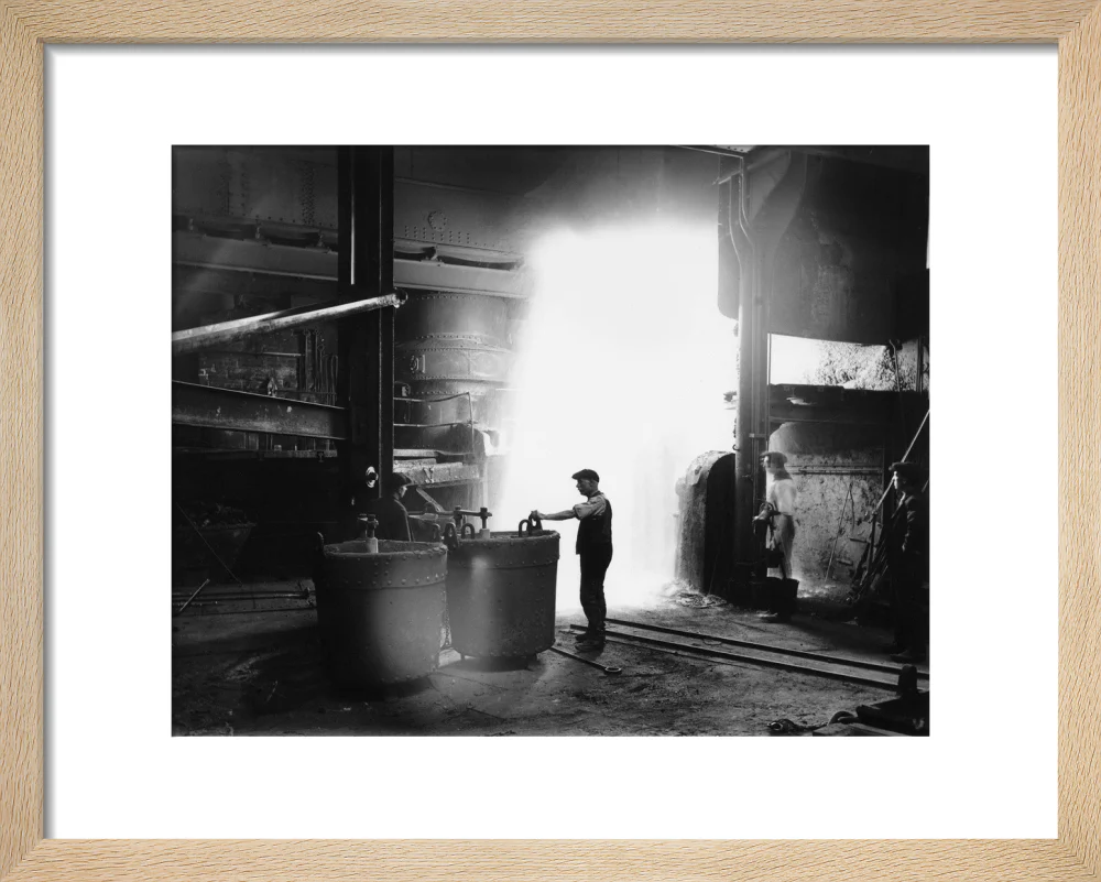 Steel foundry, 1919. - Image 6