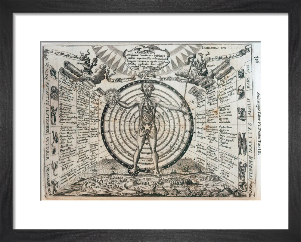 Astrological chart, 1646. - Image 3