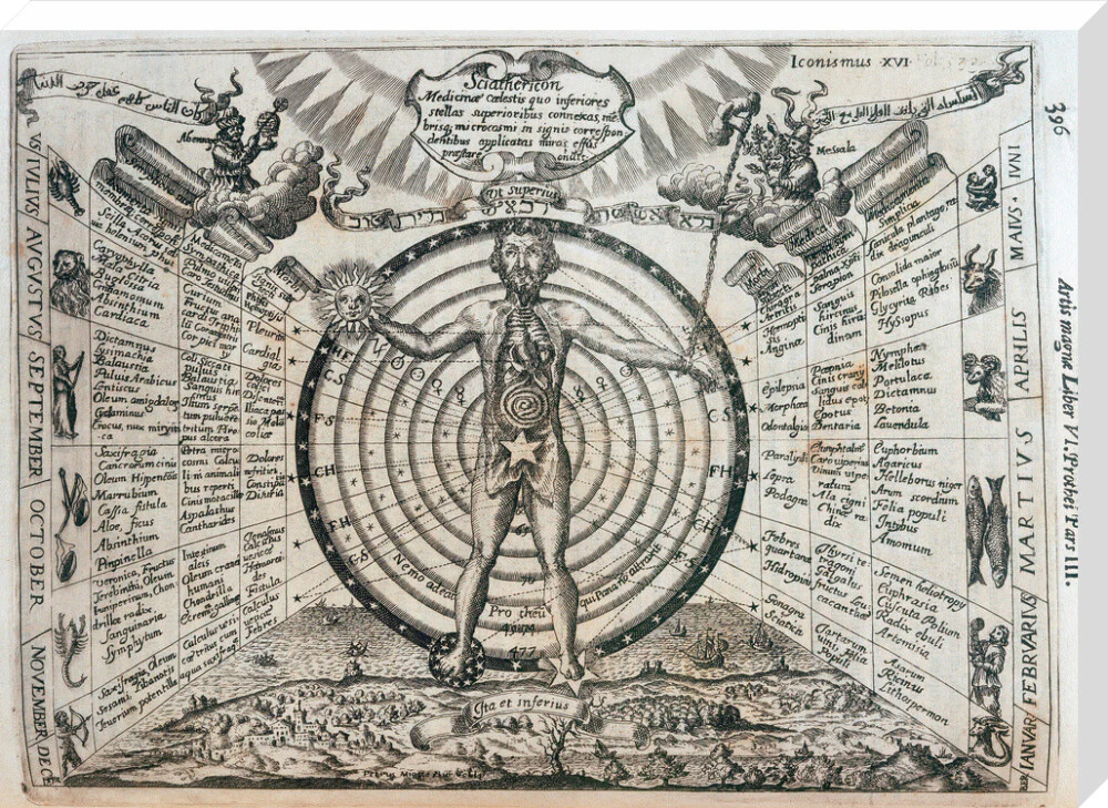 Astrological chart, 1646. - Image 34