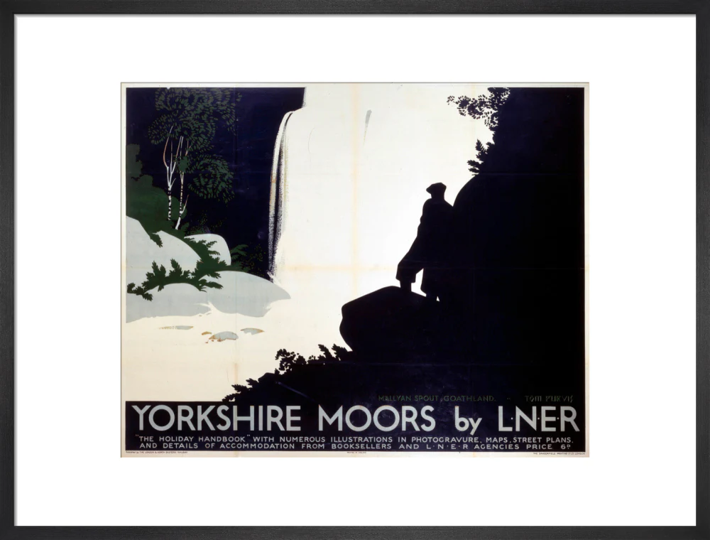 'Yorkshire Moors', LNER poster, 1923-1947. - Image 18