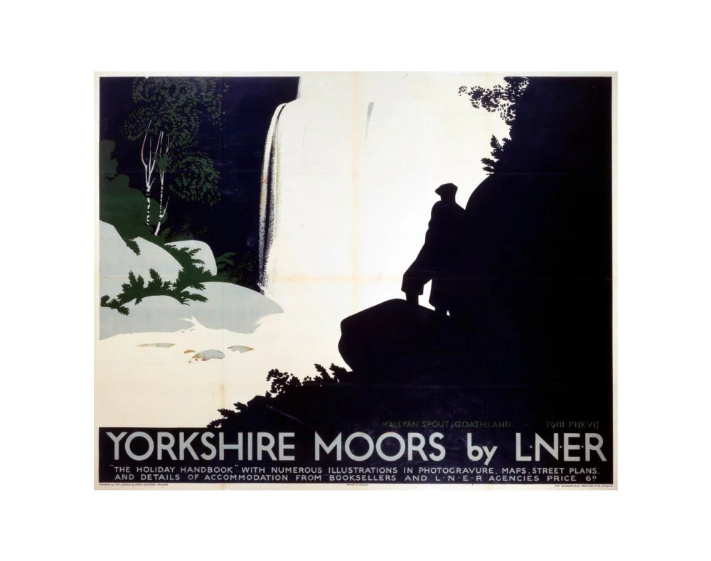 'Yorkshire Moors', LNER poster, 1923-1947. - Image 2