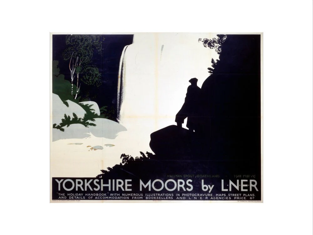 'Yorkshire Moors', LNER poster, 1923-1947. - Image 22