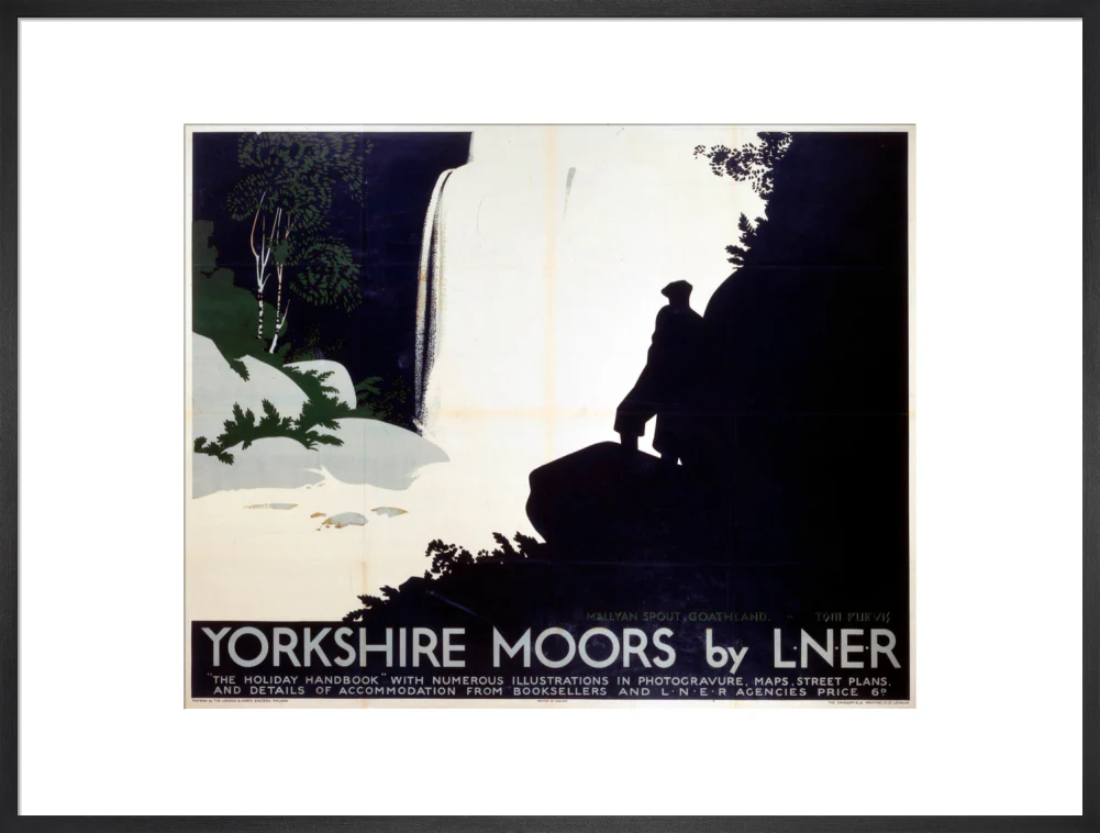 'Yorkshire Moors', LNER poster, 1923-1947. - Image 23