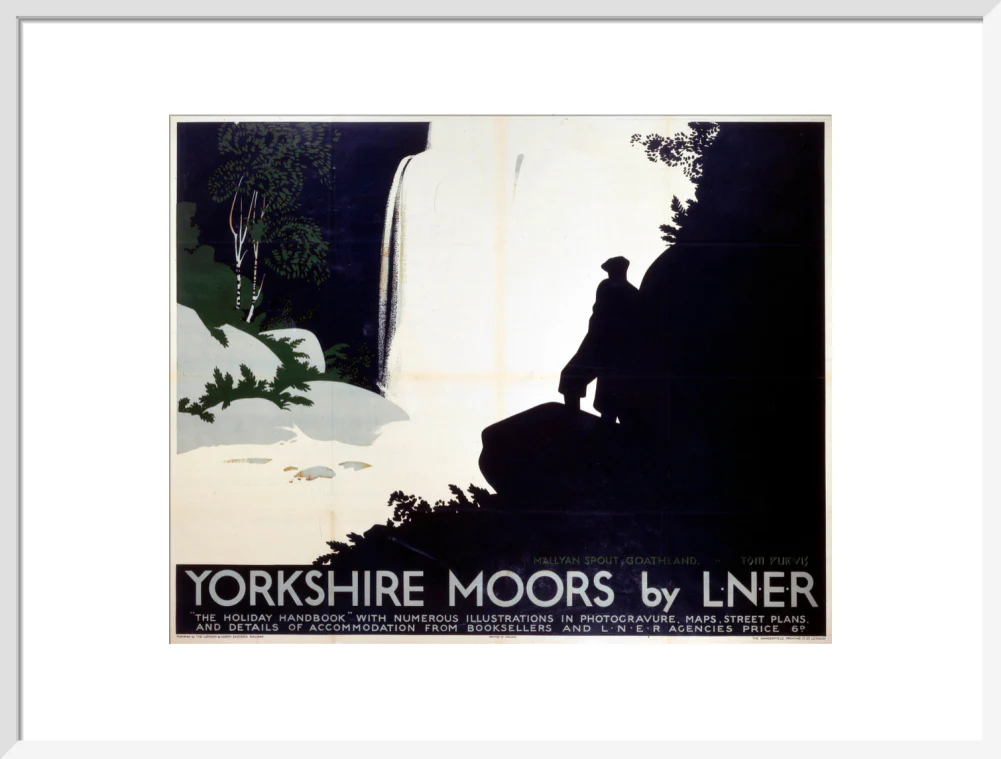 'Yorkshire Moors', LNER poster, 1923-1947. - Image 52