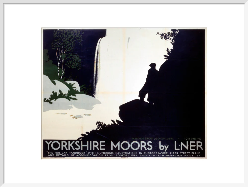 'Yorkshire Moors', LNER poster, 1923-1947. - Image 57