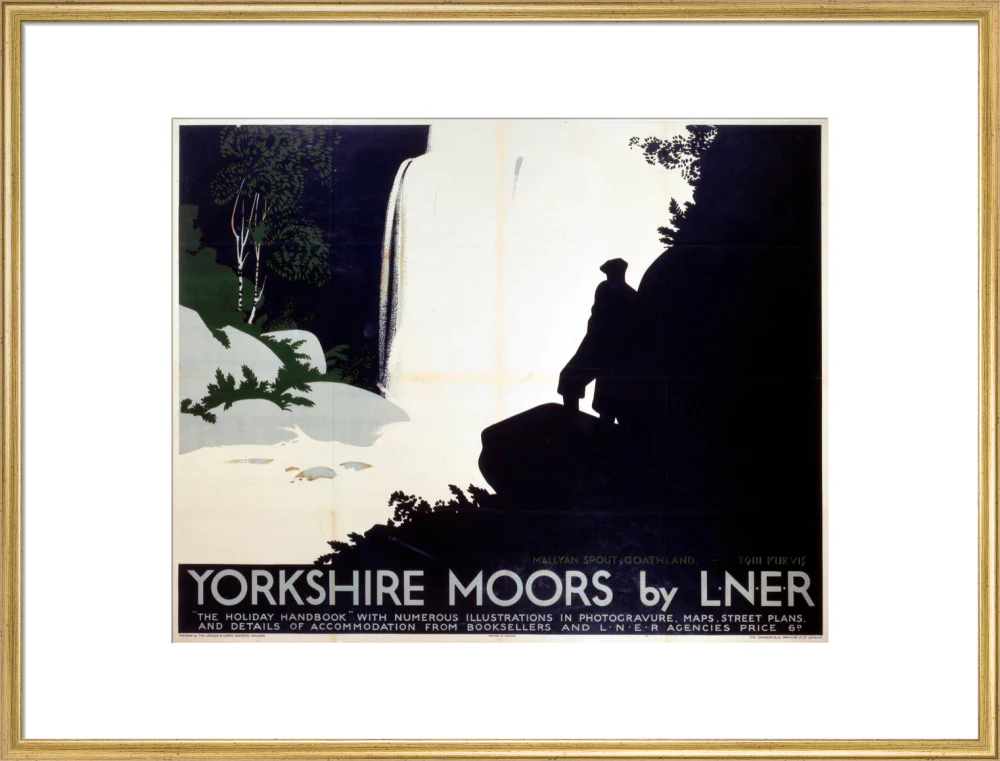 'Yorkshire Moors', LNER poster, 1923-1947. - Image 58
