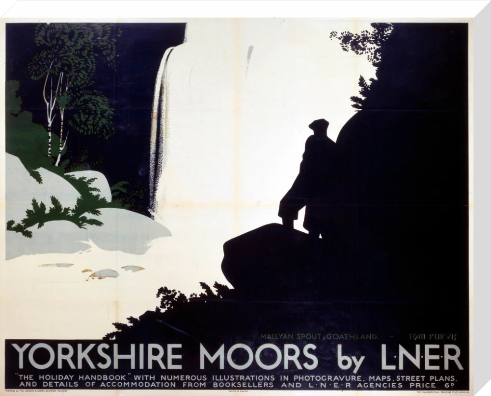 'Yorkshire Moors', LNER poster, 1923-1947. - Image 66