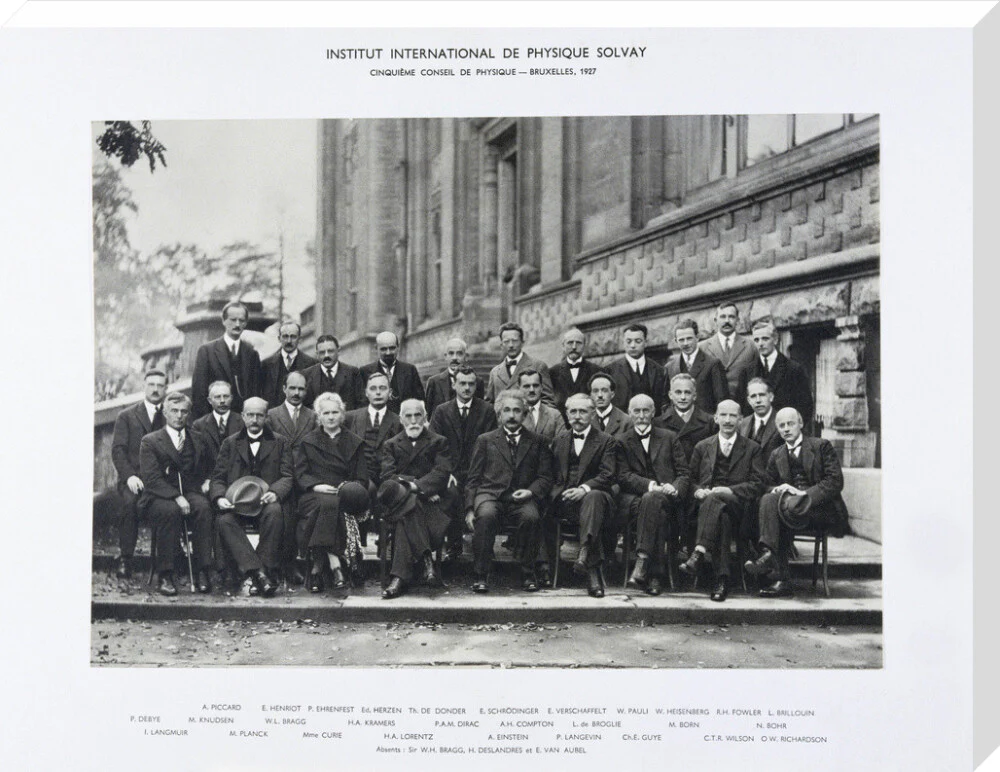Fifth Solvay Physics Conference, Brussels, 1927. - Image 34