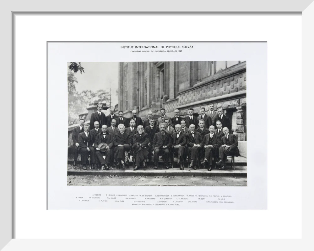Fifth Solvay Physics Conference, Brussels, 1927. - Image 4