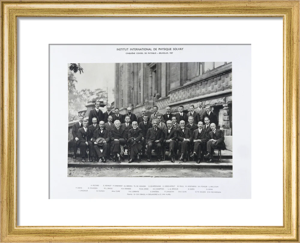 Fifth Solvay Physics Conference, Brussels, 1927. - Image 5
