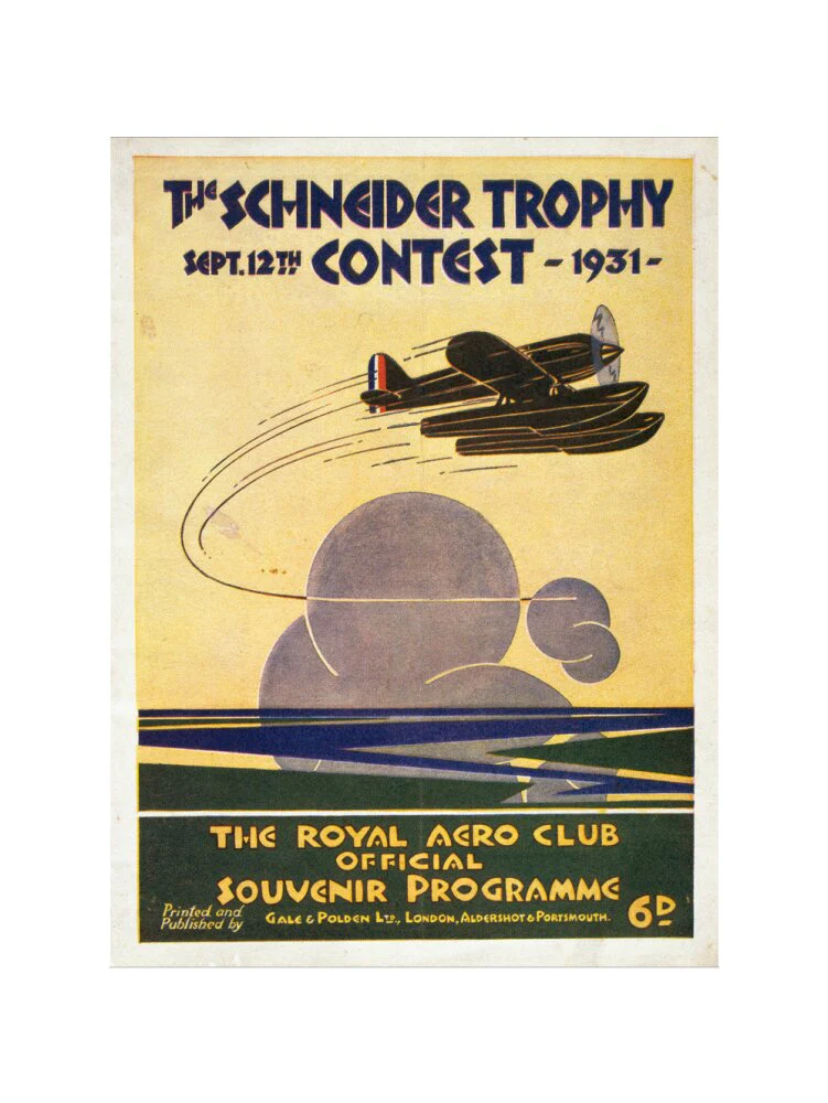 Schneider Trophy contest programme, 12 September, 1931. - Image 12