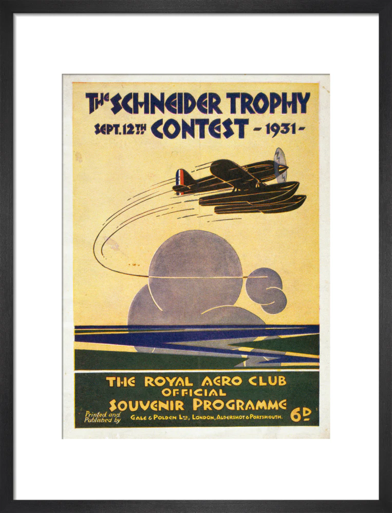 Schneider Trophy contest programme, 12 September, 1931. - Image 13