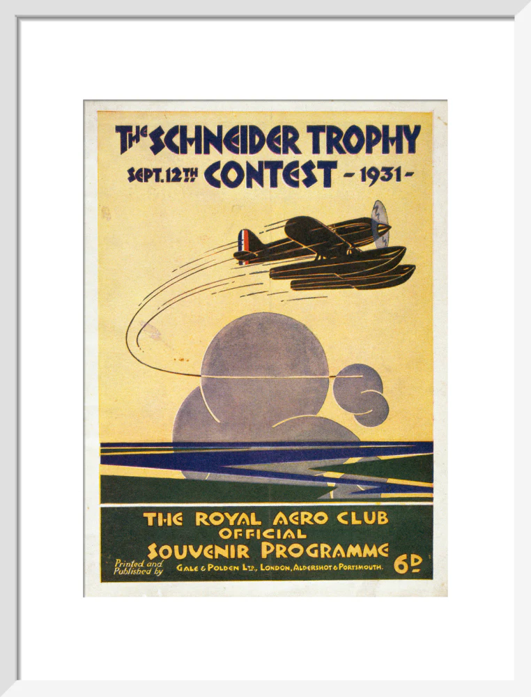 Schneider Trophy contest programme, 12 September, 1931. - Image 14