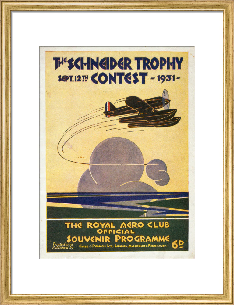 Schneider Trophy contest programme, 12 September, 1931. - Image 15