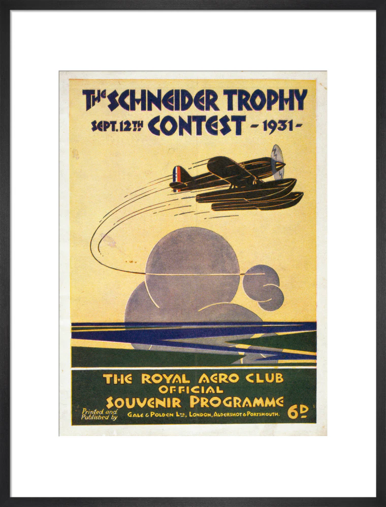 Schneider Trophy contest programme, 12 September, 1931. - Image 18