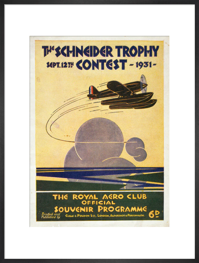 Schneider Trophy contest programme, 12 September, 1931. - Image 23