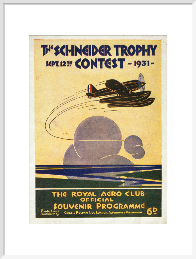 Schneider Trophy contest programme, 12 September, 1931. - Image 24