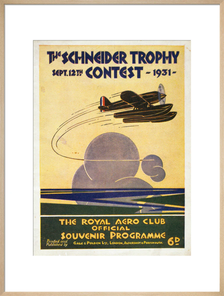 Schneider Trophy contest programme, 12 September, 1931. - Image 26