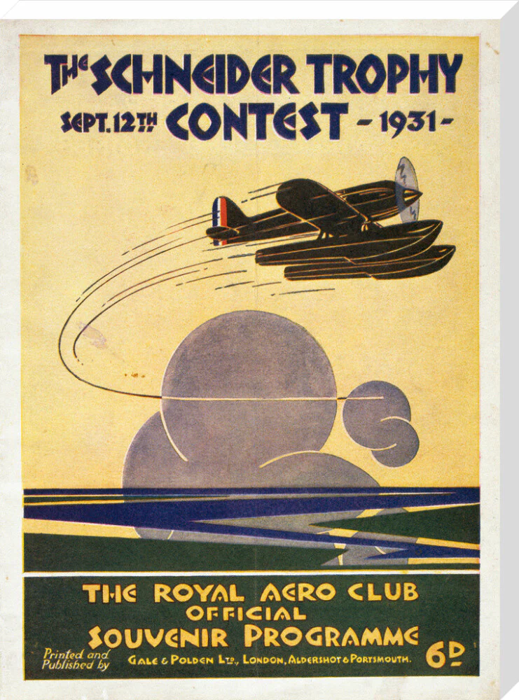 Schneider Trophy contest programme, 12 September, 1931. - Image 34
