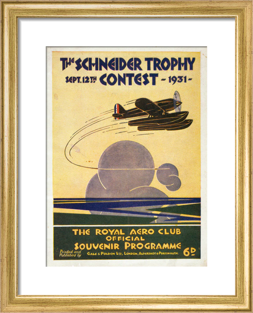 Schneider Trophy contest programme, 12 September, 1931. - Image 38