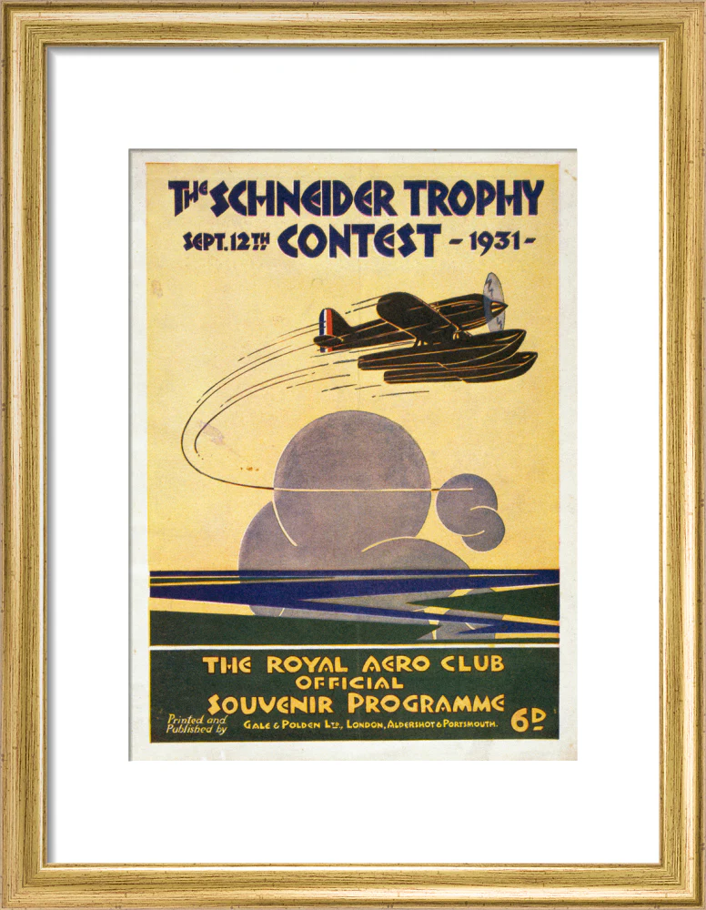 Schneider Trophy contest programme, 12 September, 1931. - Image 43