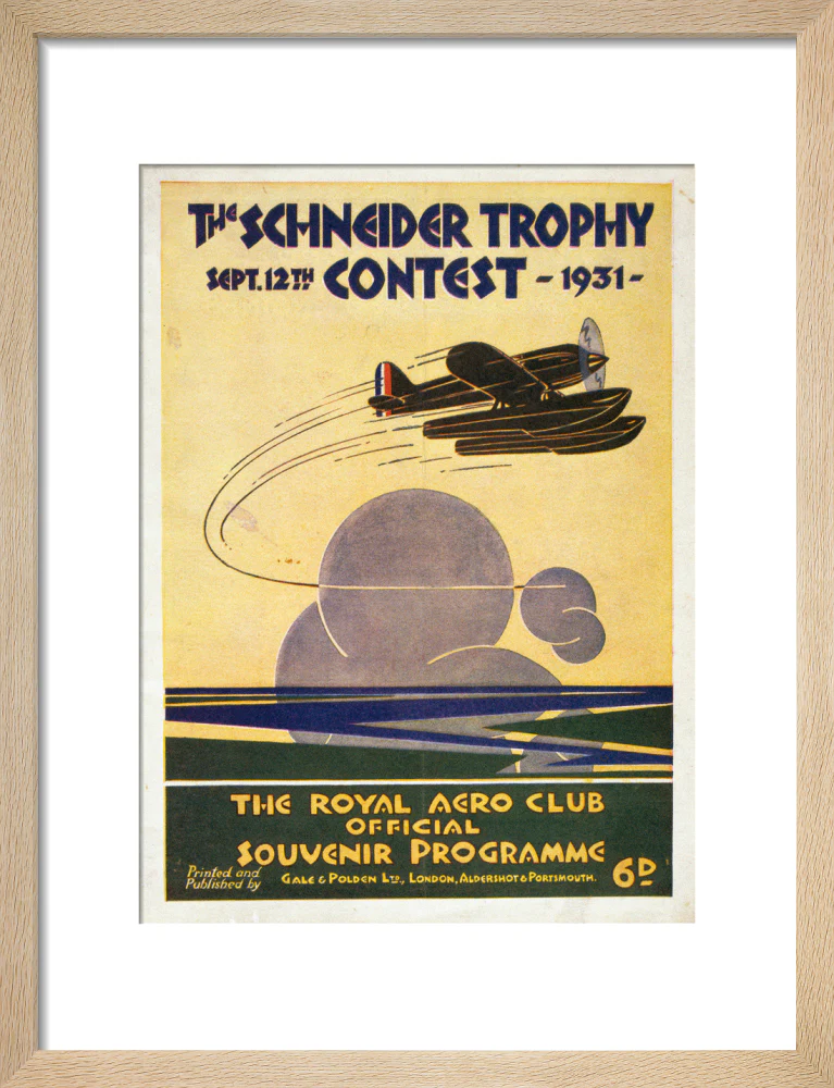 Schneider Trophy contest programme, 12 September, 1931. - Image 44