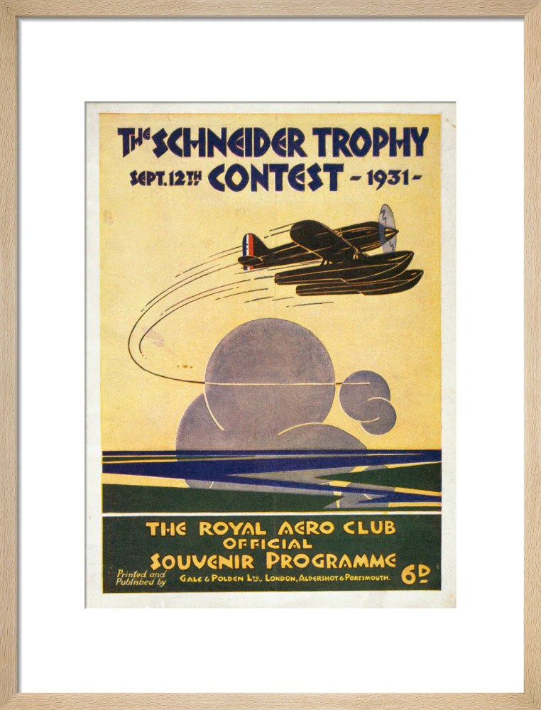Schneider Trophy contest programme, 12 September, 1931. - Image 49