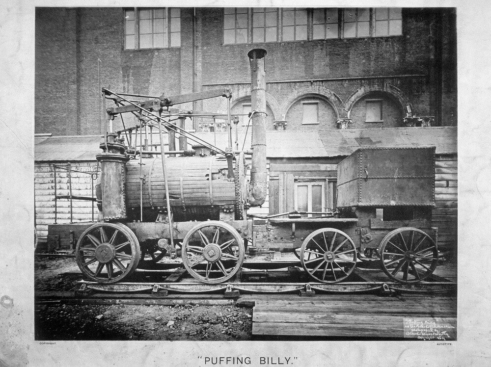 'Puffing Billy', 1876.