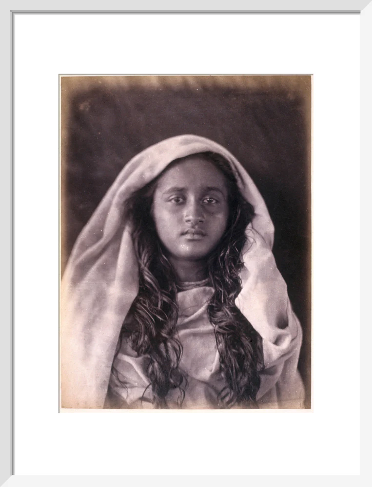 Young Ceylonese woman plantation worker, c 1875-1878. - Image 14