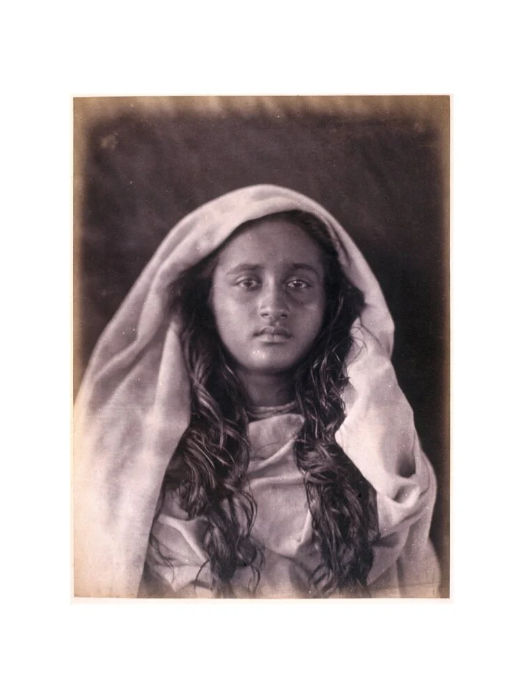 Young Ceylonese woman plantation worker, c 1875-1878. - Image 17