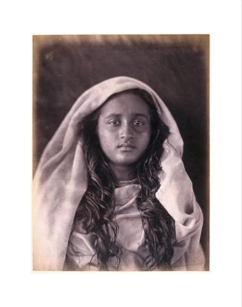 Young Ceylonese woman plantation worker, c 1875-1878. - Image 2