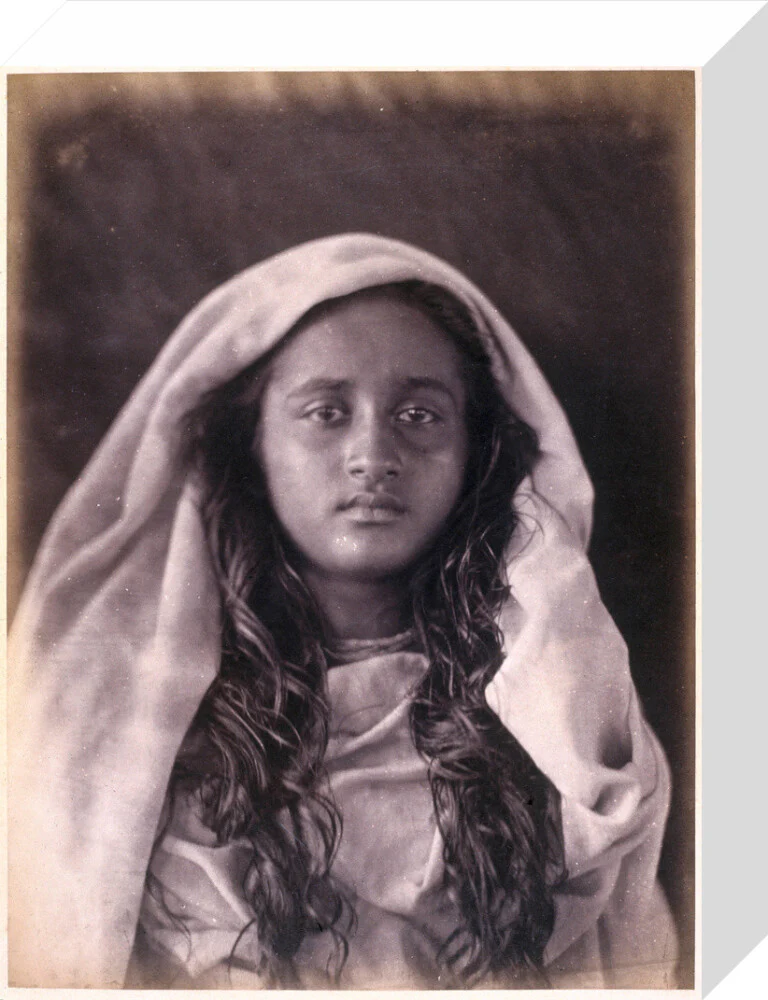 Young Ceylonese woman plantation worker, c 1875-1878. - Image 31