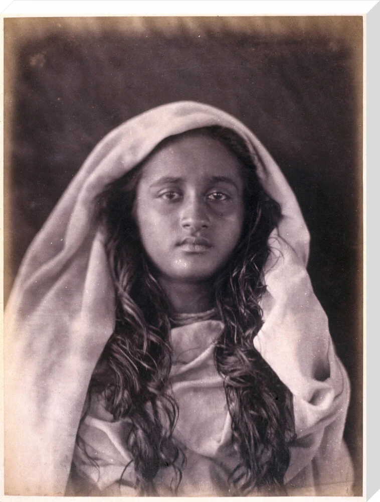 Young Ceylonese woman plantation worker, c 1875-1878. - Image 34