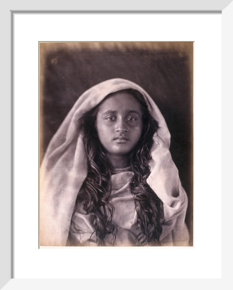 Young Ceylonese woman plantation worker, c 1875-1878. - Image 4