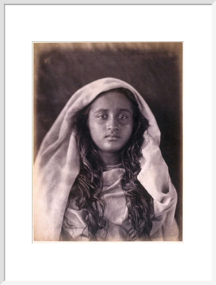 Young Ceylonese woman plantation worker, c 1875-1878. - Image 57