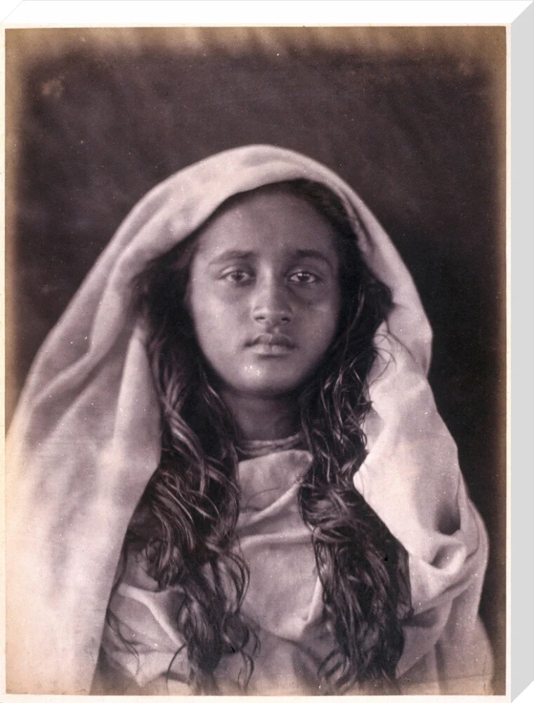 Young Ceylonese woman plantation worker, c 1875-1878. - Image 66