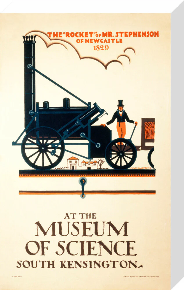 'The 'Rocket' of Mr Stephenson at the Museum of Science', 1922. - Image 32