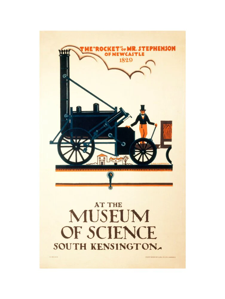 'The 'Rocket' of Mr Stephenson at the Museum of Science', 1922. - Image 50