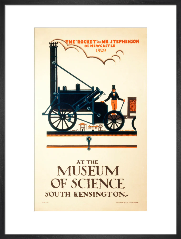 'The 'Rocket' of Mr Stephenson at the Museum of Science', 1922. - Image 51