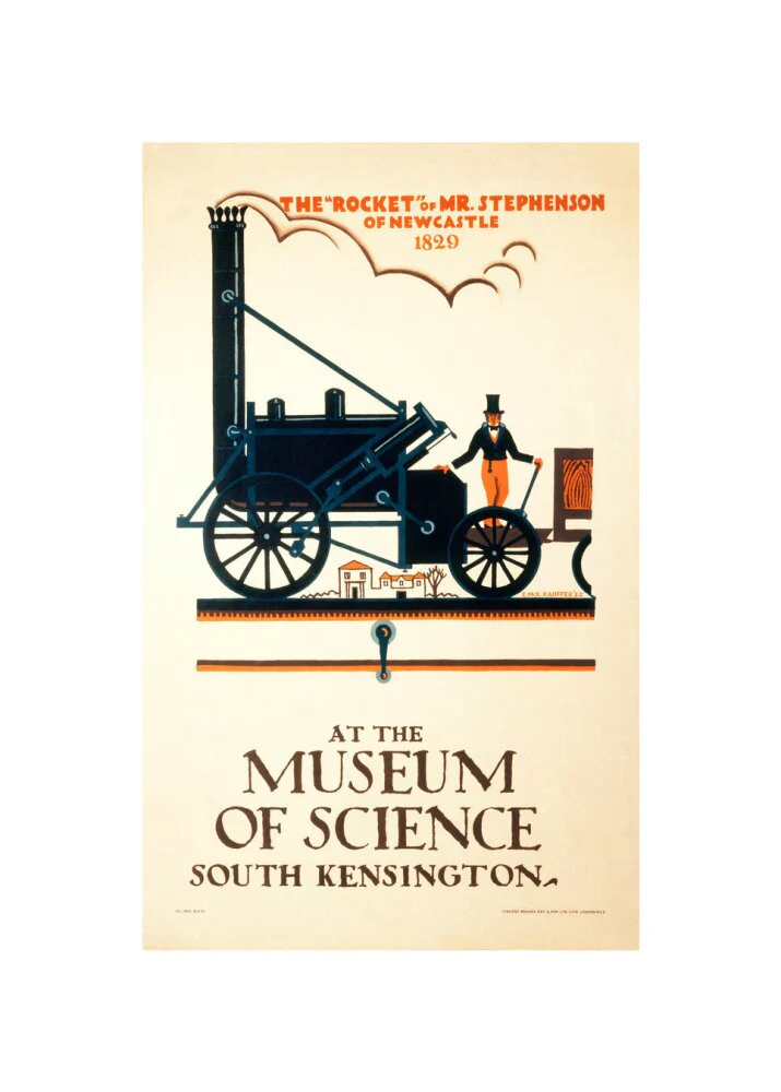 'The 'Rocket' of Mr Stephenson at the Museum of Science', 1922. - Image 60