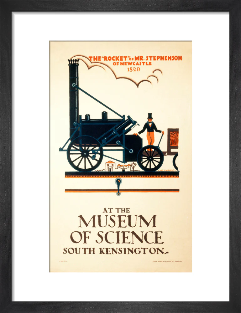 'The 'Rocket' of Mr Stephenson at the Museum of Science', 1922. - Image 8