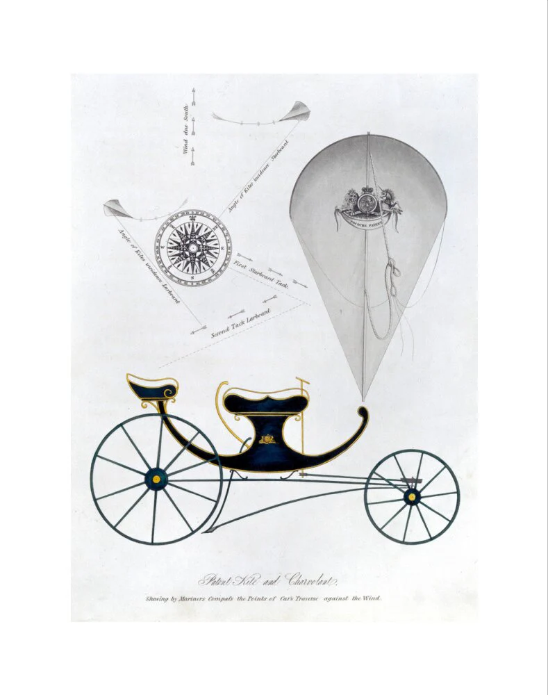 Patent kite and charvolant, 1827. - Image 2