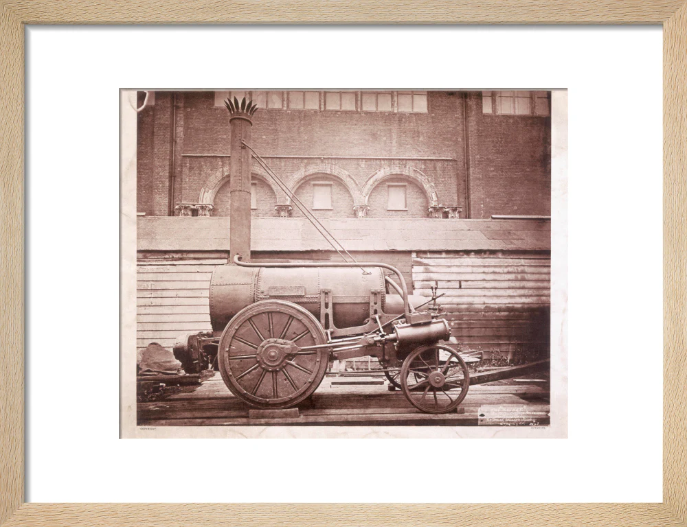 Remains of Stephenson's 'Rocket', 1876. - Image 11