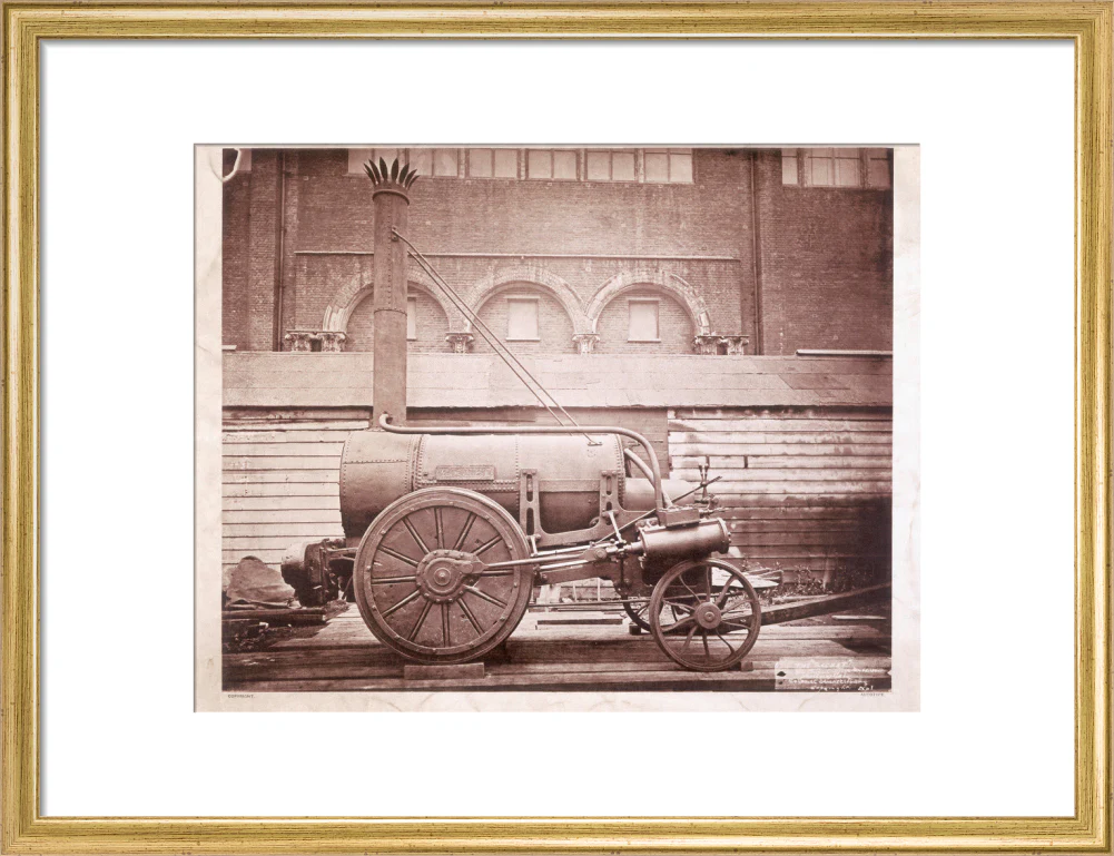 Remains of Stephenson's 'Rocket', 1876. - Image 15