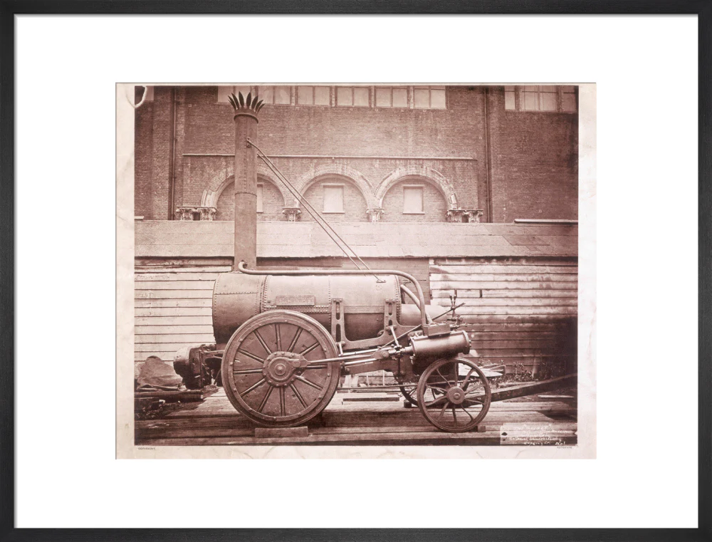 Remains of Stephenson's 'Rocket', 1876. - Image 18