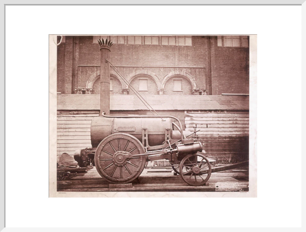 Remains of Stephenson's 'Rocket', 1876. - Image 24