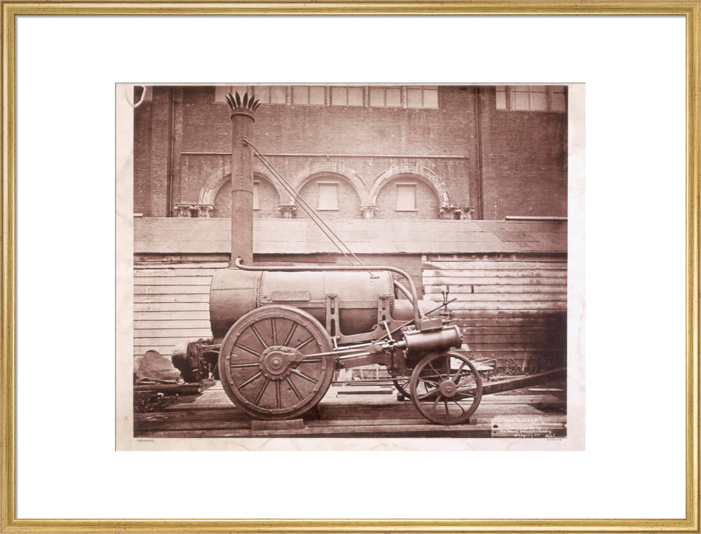 Remains of Stephenson's 'Rocket', 1876. - Image 25