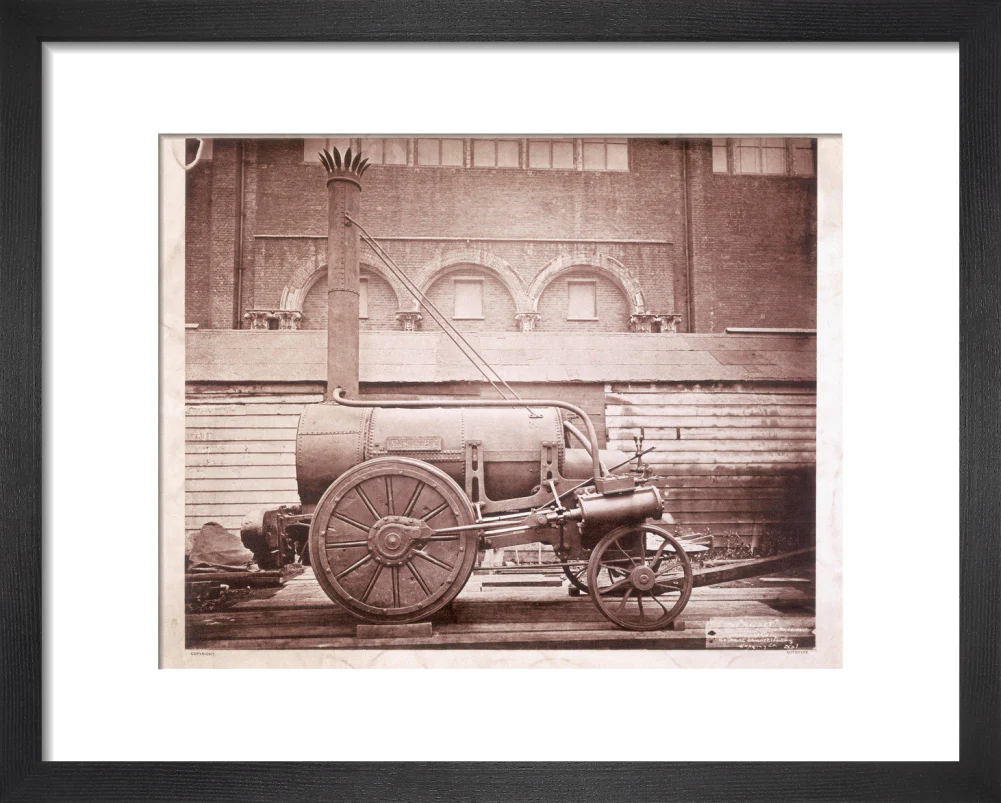 Remains of Stephenson's 'Rocket', 1876. - Image 36